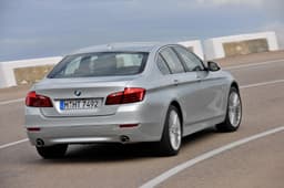 BMW 5-series facelift photo gallery